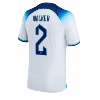 England Kyle Walker #2 Fußballbekleidung Heimtrikot WM 2022 Kurzarm